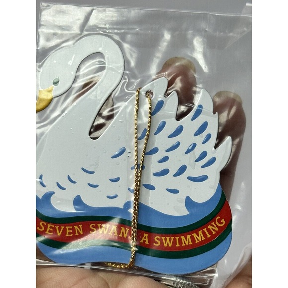 Avon The Twelve Days Of Christmas Ornament Seven Swans A Swimming - Picture 4 of 5